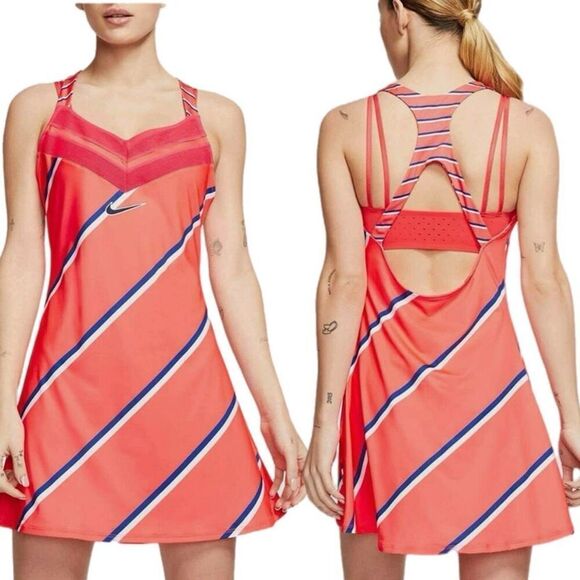Nike Women's Slim Fit Tennis Court Dress - Picture 1 of 5